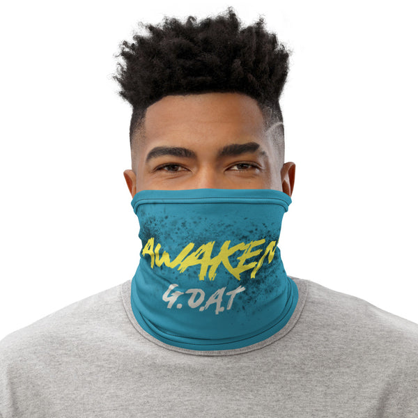 "Awaken G.O.A.T" Men's Neck Gaiter