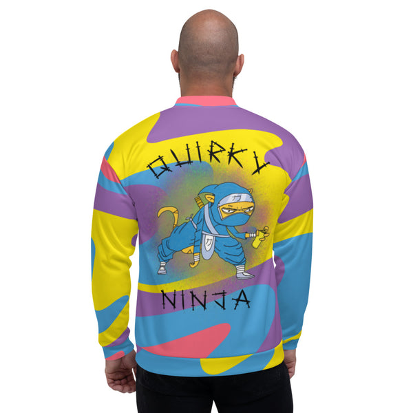 "Quirky Ninja" Men's Bomber Jacket