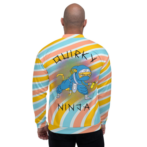 "Quirky Ninja" Men's Bomber Jacket