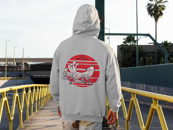 Men's Hoodie  "Japanese Kitsune"